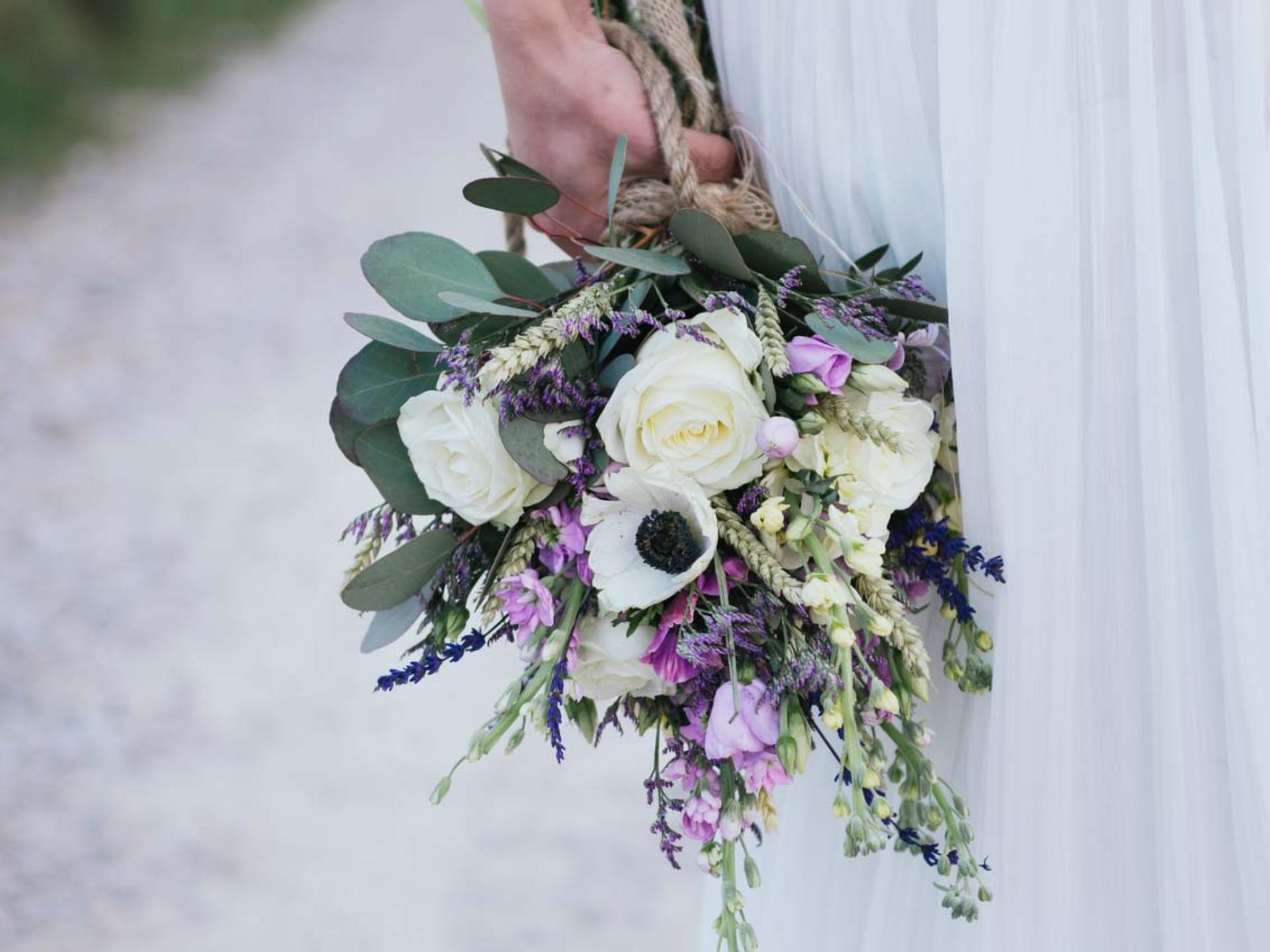 Blumen auf der Hochzeit